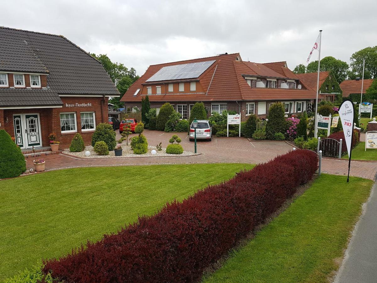 Hausnordlicht FEWO 2 Dornum Exterior foto